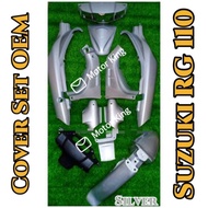 Cover Set OEM Suzuki RG Sport 110 ( SILVER )