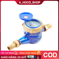 ĐỒNG HỒ NƯỚC VIỆT NAM Đồng Hồ Đo Nước Sạch Sinh Hoạt - Chất Liệu Gang Bước Ren Phù Hợp Hệ Thống Ống