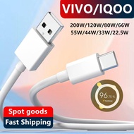 Suitable for vivo 120W Charging Cable 6A TypeC Fast Charging Cable vivo 200W iqoo Mobile Phone 80W D