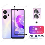 itel P55 Plus 4G Tempered Glass for Itel A60 A60s P55 5G 4G A70 S23 Plus Vision 2 3 5G 4G 2 in 1 Cam