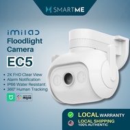 【Official】Imilab EC5 Floodlight Camera 2K Outdoor Waterproof Smart Home Wi-Fi Mi Home App link IP Ca