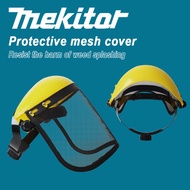 Mekitor face shield mesin rumput helmet topi keselamatan mesin rumput grass cutter face shield penutup muka garden grass trimmer safety helmet face mask