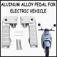 Alloy Aluminum Foldable Pair Ebike Bicycle For Set Pedal Replacement Footrest Foot Rest