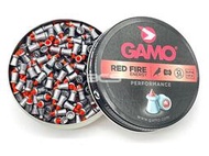 【HS漢斯】GAMO RED FIRE 4.5mm .177 紅尖頭喇叭彈125入-E913452