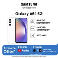 Galaxy A54 5G 8/128GB Samsung A series Nightopraphy kamera VDIS &amp; Auto-framing smartphone triple camera Smartphone Android Garansi resmi Samsung official store