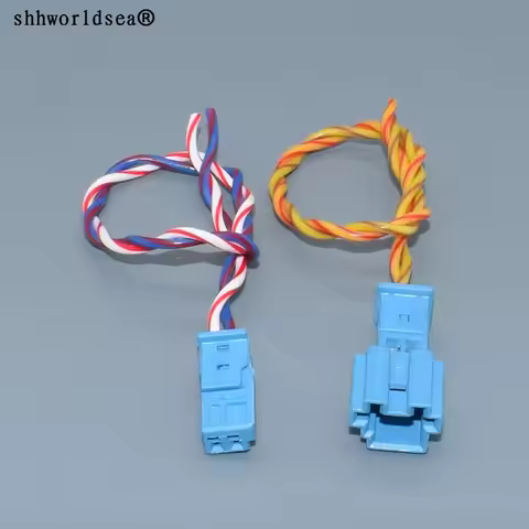shhworldsea 2p Auto connector,Car Speaker plug,Auto stereo plug,Car electric connector for BMW car 8