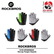 Rockbros S109 Spiderman Glove Half Finger Bicycle Gloves