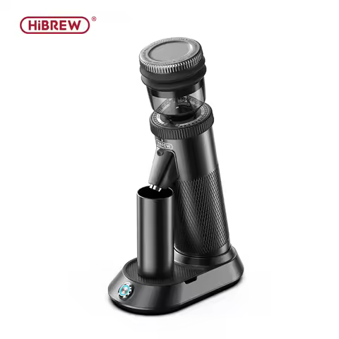 HiBREW G5 48mm Conical Burr Electric Coffee Grinder Compact Portable Coffee Bean Mill Kitchen for Es