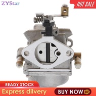 ZYStar ชุดคาร์บูเรเตอร์มอเตอร์เรือ6BX-14301-10สำหรับยามาฮ่า F6 4จังหวะอะไหล่6BX-14301-00ชุดคาร์บูเรเ