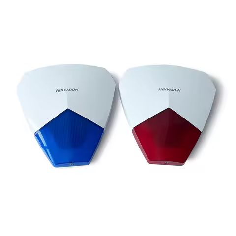 Hikvision DS-PS1-R Wired Sounder Sound Decibel105dB at 30cm IP54 LED Flash Intrusion Alarm DS-PS1-B 