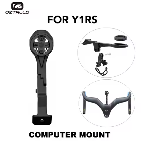 OZTALLO For Y1RS CCY1 Integrated Handlebar Computer Mount Compatible With Gopro/GPS/Garmin/Bryton/Wa