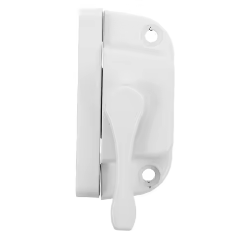 1Set Stainless Steel Adjustable Crescent Window Lock Dual Direction Sliding Bolt Latch Anti Theft Se