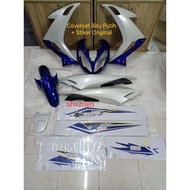COVERSET X1R WHITEbiru + STICKER