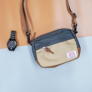 Argali 香港品牌 戶外超輕身 YKK拉鍊 簡約風 單肩包 肩背包 斜背包 騎行包 腰包 深灰卡其色