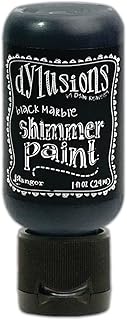 Dylusions Shimmer Paint 1oz-Black Marble -DYU-74366