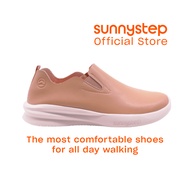 Sunnystep - Balance Walker - Slip-on in Milk Tea - Most Comfortable Walking Shoes