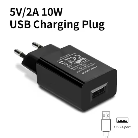 10W USB Charger 5V 2A Power Adapter EU Plug Wall Charger Cube Plug for iPhone Samsung Smartphone Tab