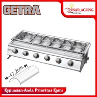 GETRA BS216 / BS-216 GRILLER ALAT PEMANGGANG 6 TUNGKU - 100% ORI