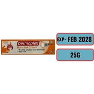 Dermoplex Burn-Aid Cream 25g – Antiseptic Relief for Burns, Cuts & Skin Irritations