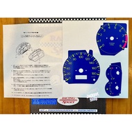 New Original 🇯🇵 RARE Plate Meter Mitsubishi Lancer EVO4 EVO5 EVO6 EVO6.5 4G63 GSR MIVEC CP9A WIRA EV