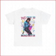 PDF2 Bad Tour 88 Michael Jackson Tee Retro 80s Concert Japan Design thick cotton T-shirt