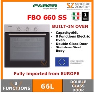 Faber FBO 660 SS Built-in Oven 66L