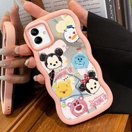 Casing For Samsung A04 M04 F04 Case Casing Cute animal pattern HP Casing Macaron Casing Mirror Silic