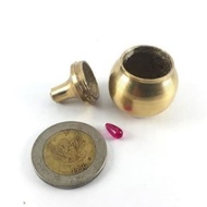 MERAH Red Stone Package Pomegranate Centipede Water Drops plus Brass Mortar