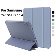 For Samsung Tab S6 Lite 10.4 P620 P625 2024 P619 P613 P610 P615 with pencil holder slot Liquid Silic