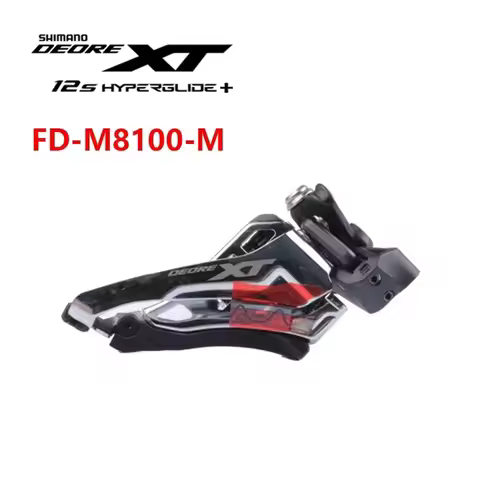 Shimano DEORE XT M8100 Front Derailleur FD-M8100-M SIDE SWING Clamp Ring Installation 2x12s 34.9mm C