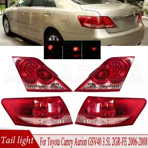 For Toyota Camry Aurion GSV40 3.5L 2GR-FE 2006 2007 2008 Rear Bumper Tail Light Brake Light Turn SIg