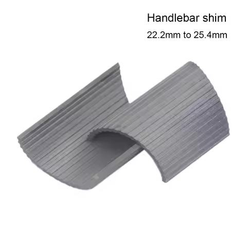 Ti-Alloy Handlebar Shim Stem Reducer Convert 22.2mm to 25.4mm for Brompton 3Sixty Pikes Bar Bore Ada
