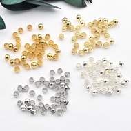 100Pcs Stopper Spacer Beads Crimp End Beads Positioning Bead For DIY fashion accessories
