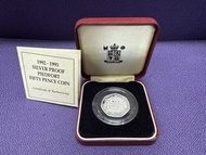1992-1993年英國歐盟輪值主席國銀幣銀幣