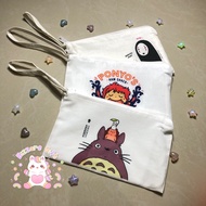 Ghibli Totoro Ponyo Spirited Away Anime Wallet Pouch