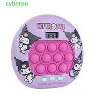 CYBERPULSE Push Game Pop Electronic, Kuromi Shin-chan Super Bubble Pop Light Game, Push Game Silicon