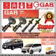 GAB SUPER PREMIUM Toyota Voxy Noah ZRR80 Toyota Esquire Gas Shock Strut Absorber ( FRONT REAR SET )