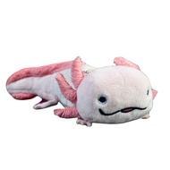 Axolotl Plush Pendant,5.3 Inch Axolotl Fish Creepy Stuffed Animals Cute Soft Hexagonal Dinosaur Rept