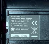 二手三星 SAMSUNG 觸控原廠遙控器RMCTPE1(上電有反應不知好壞狀況如圖當銷帳零件品