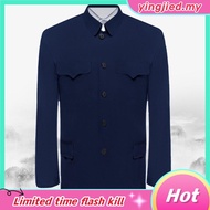 Spring Autumn Middle-aged Elderly Clothes Men's Middle-aged Elderly Tops Middle-aged Clothes Elderly