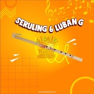 Seruling - Suling Bambu 6 Lubang