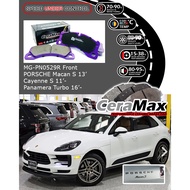 CERAMAX Carbon PORSCHE CAYENNE GTS 3.6S 4.8GTS 92A MACAN S 20z 19z MG-PN0529R Front Brake Pad