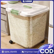 [Mobile] 25kg cylinder, food storage container, rice storage container, aesthetic rice container, ri