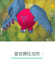 Pokemon go 雷吉鐸拉戈色違 閃光版
