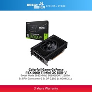 Colorful iGame GeForce RTX™ 5060 Ti Mini OC 8GB-V GDDR7 Graphics Card