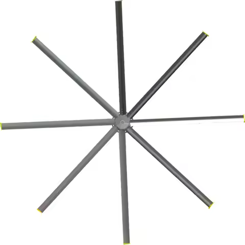 HPDMC 236 inch Industrial Indoor Ceiling Fan Eight-Blade Big Air 110V 60HZ 1.5KW Durable