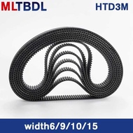 Belt Htd 3M 324/327/330/333/336/339/342/345Mm 6/9/10/15Mm Width*Polished