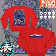 [ New] Jaket Sweater Racing 2 Stroke Lover X Barong Culture Indonesia