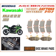 KAWASAKI NINJA H2 SX SE 2025 BRAKE PADS SINTERED LONG LIFE TOP QUALITY