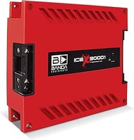 1-Ch.Vehicle Audio Bass Amplifier - 3000WRMS High-Powered Mono Bass Amp w/Subsonic Filter and Low Pa